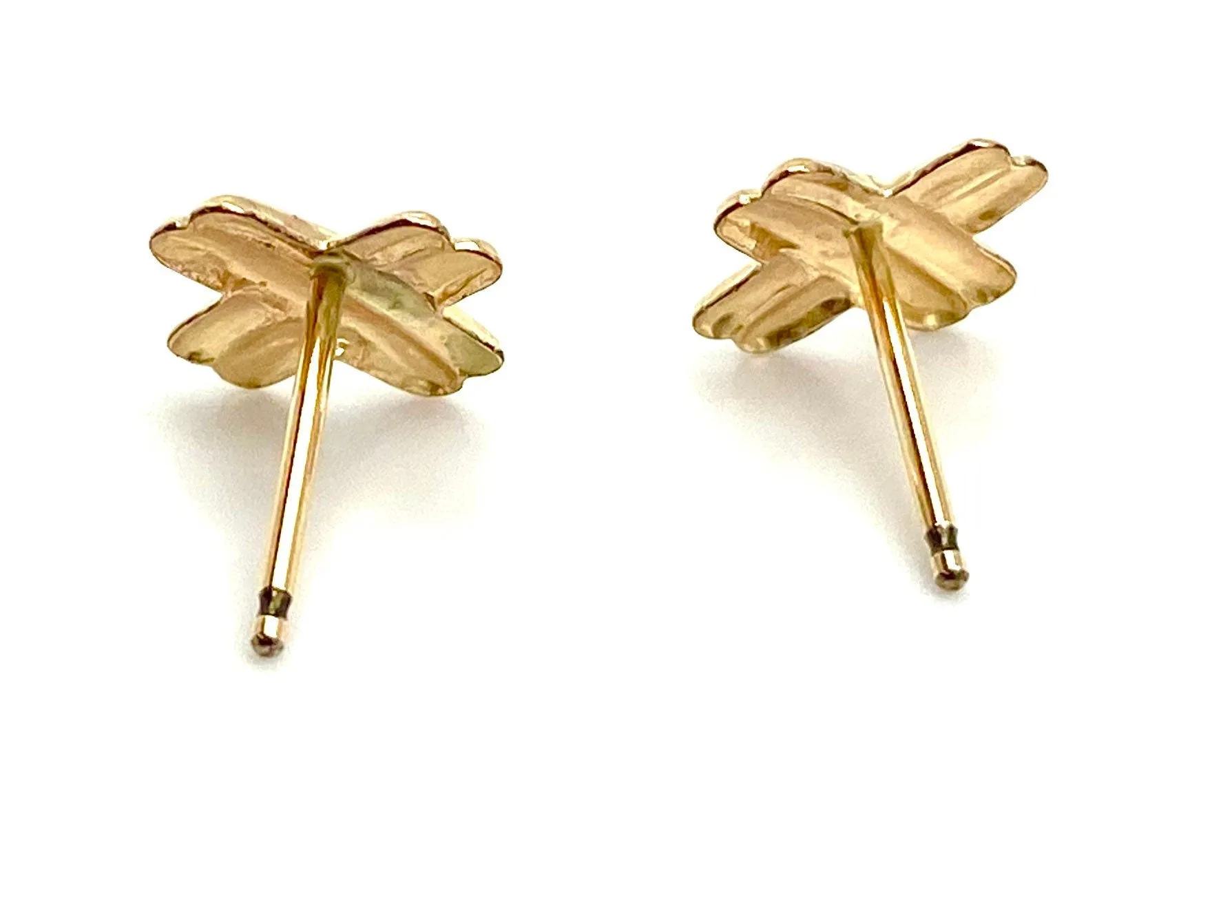 14KGF X Studs , Sku#1815-4