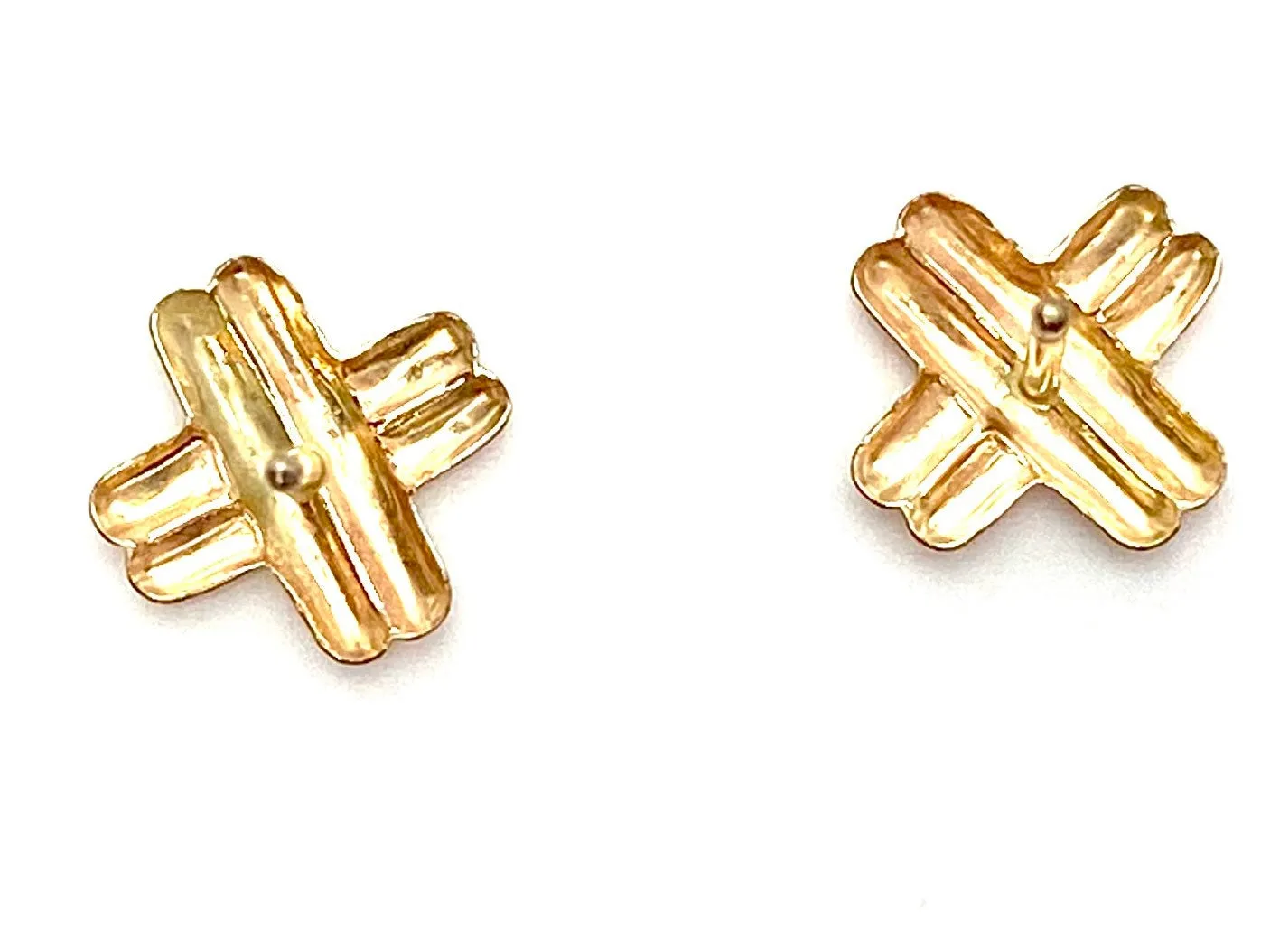 14KGF X Studs , Sku#1815-4