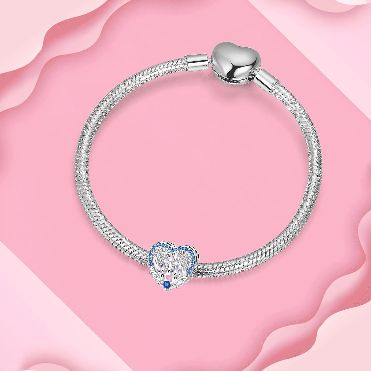 925 Sterling Silver Charms for Bracelets and Necklaces for Birthday Valentine's Day Fashion Jewelry for Women Friend and Mother