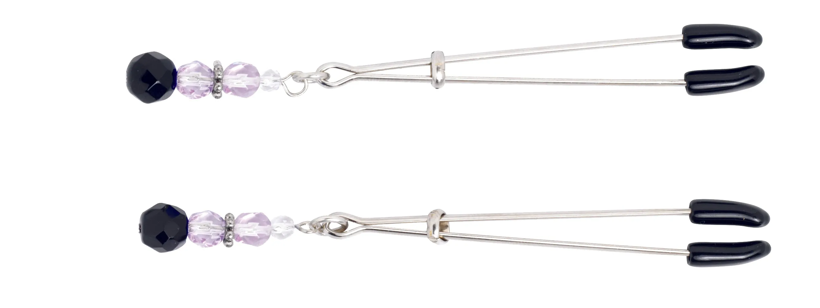 Beaded Tweezer Clamps
