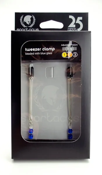 Beaded Tweezer Clamps