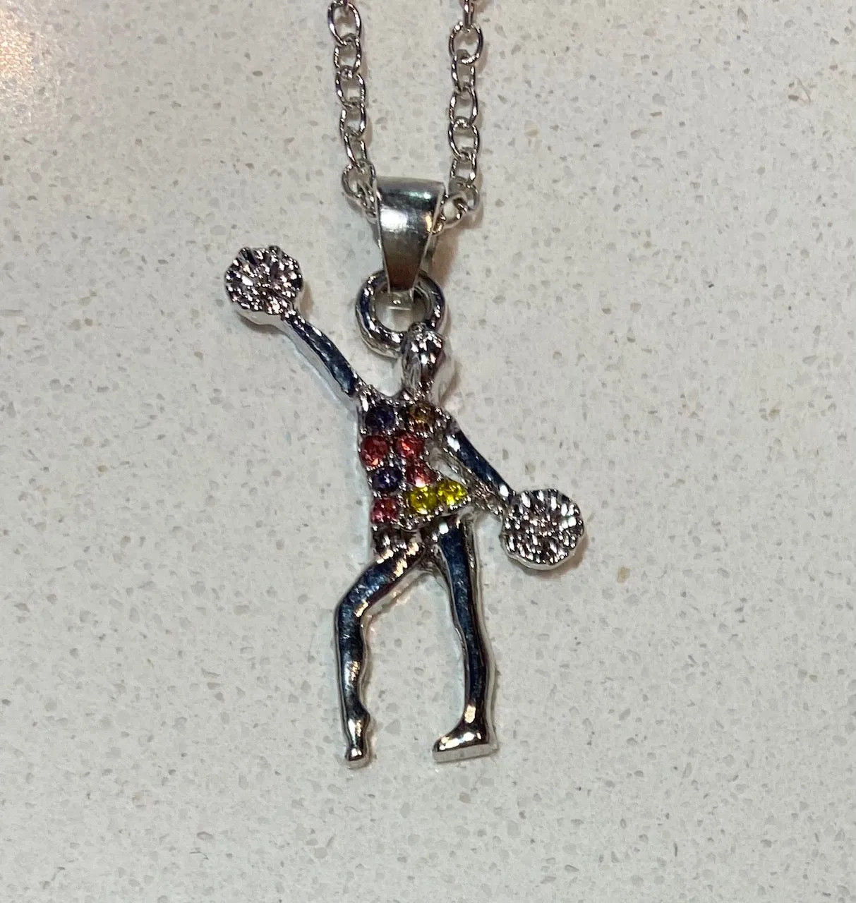 Cheerleader Gem Necklace