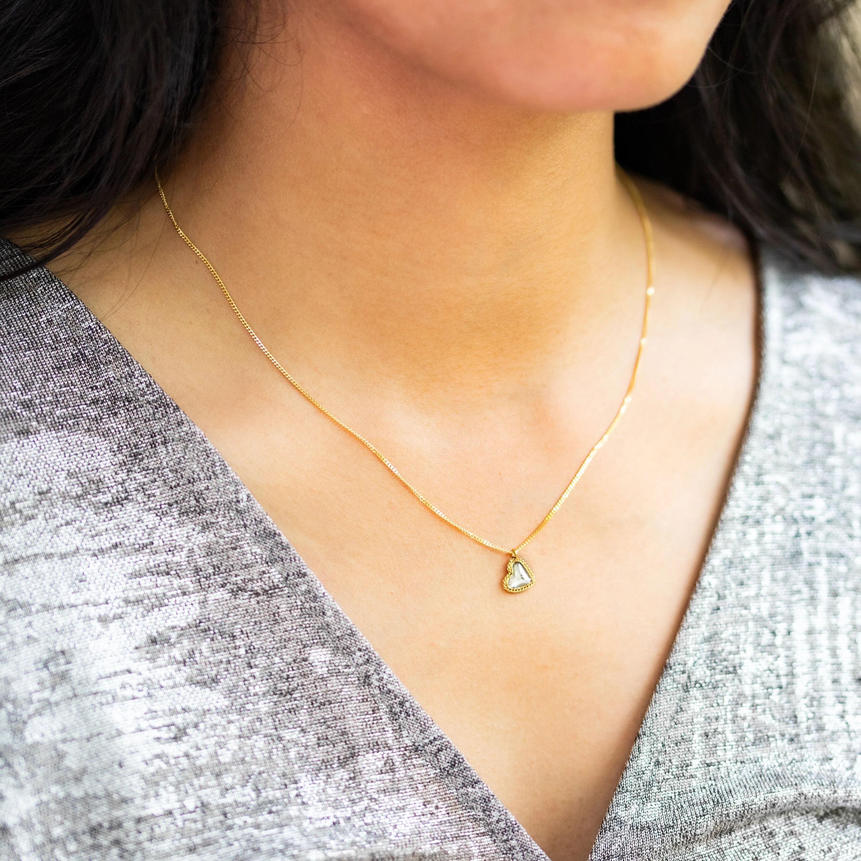 Diamond Heart Necklace