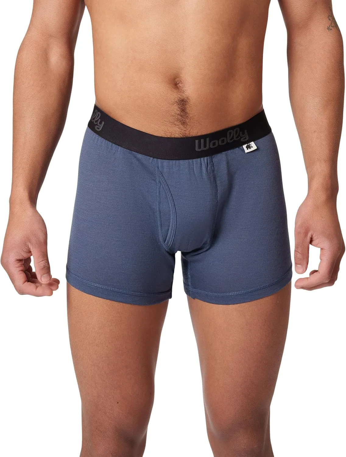 Men's Merino Boxer Brief By Woolly | RWS Certified | Soft, Stink Free, Seattle Designed