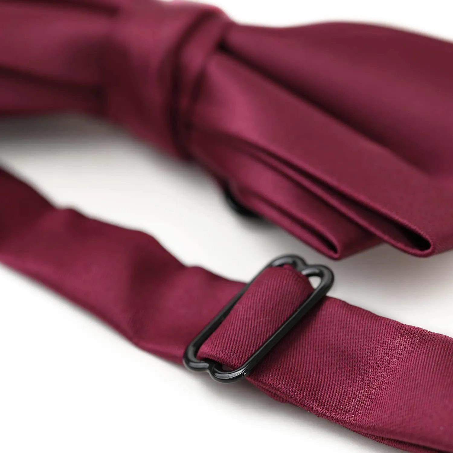 Men's Solid Color Satin Bowtie