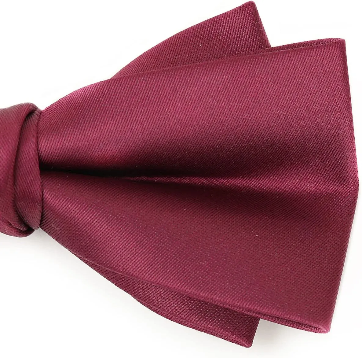 Men's Solid Color Satin Bowtie