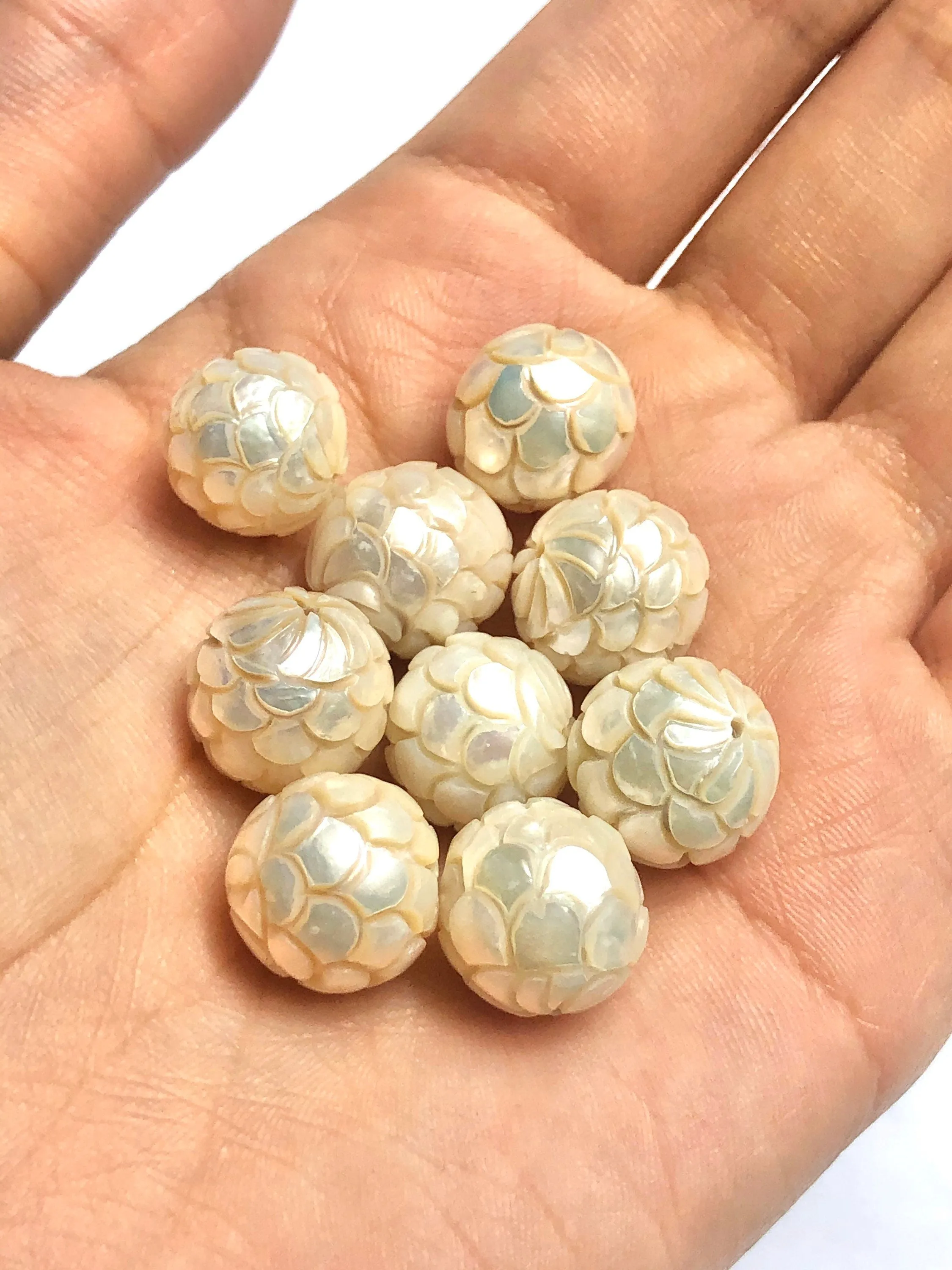 Mermaid skin - hand carved Edison pearls 11-11.9mm, Edison Pearls, Pearl, Carved Pearls, Tattoo Pearls