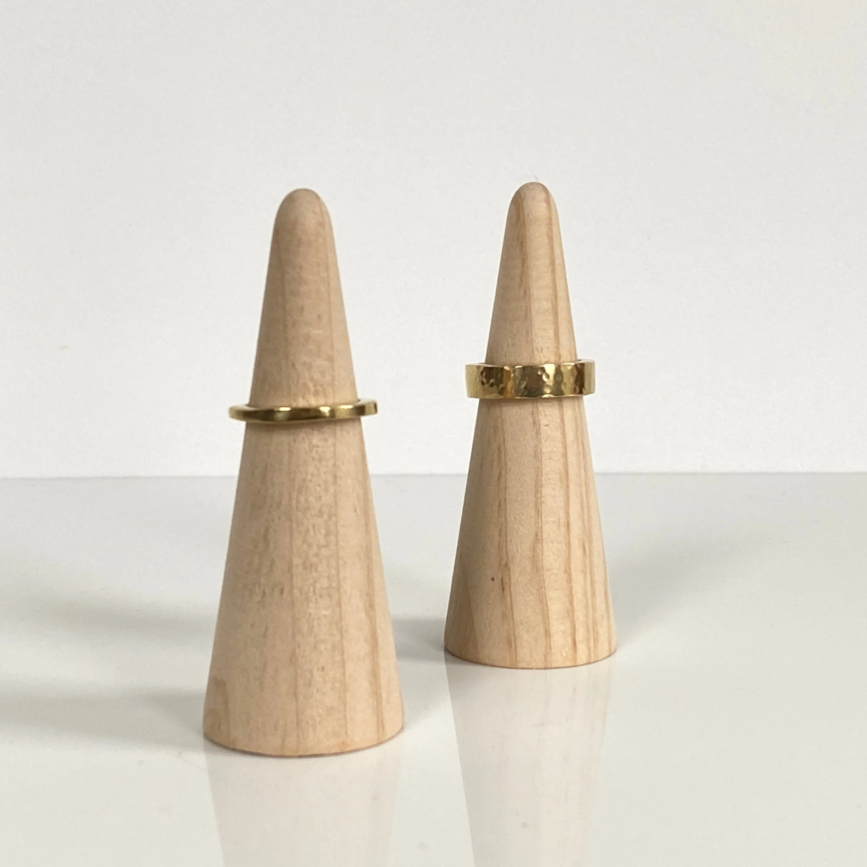 Mixed Material Stacking Rings From Abroad Modern