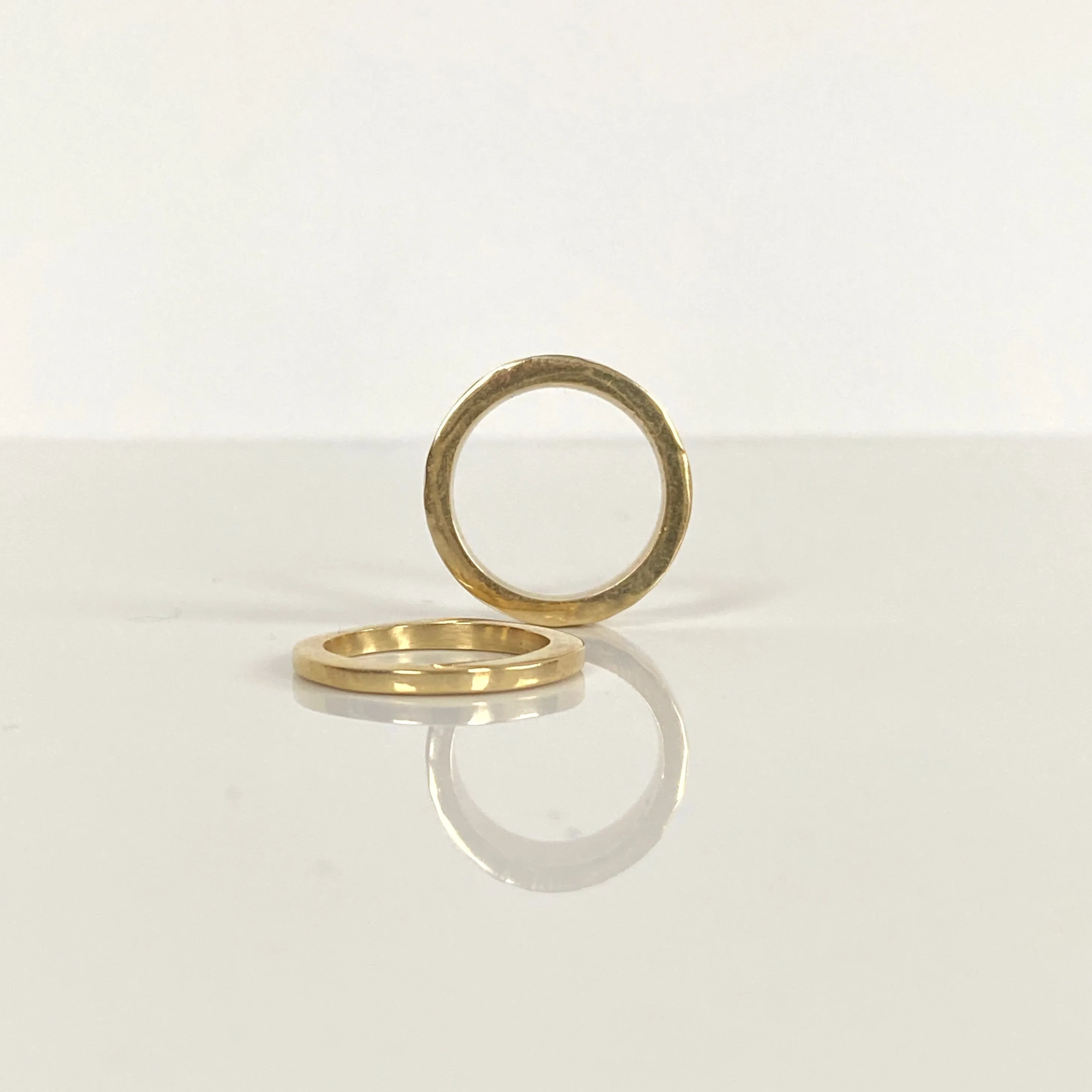Mixed Material Stacking Rings From Abroad Modern