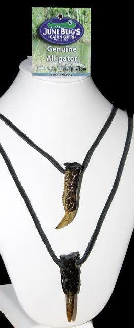 Necklace - Alligator Toe