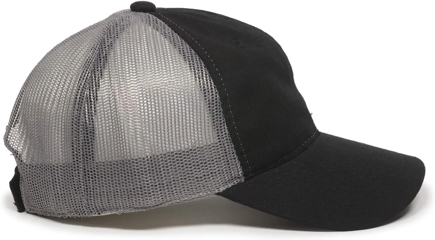 Outdoor Cap Garment Washed Meshback Cap