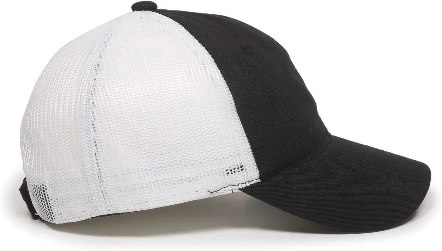 Outdoor Cap Garment Washed Meshback Cap