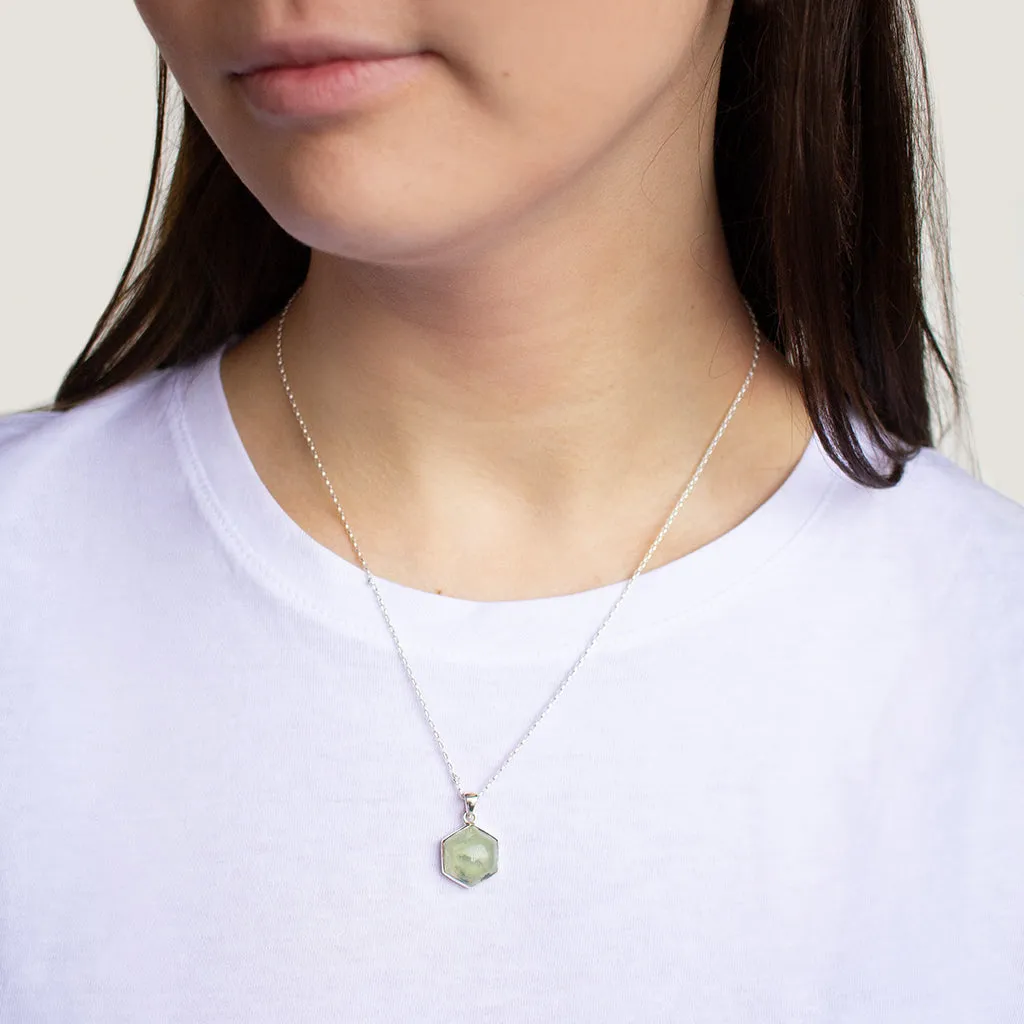 Prehnite Necklace