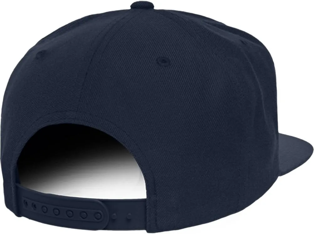Trendy Apparel Shop Swag Embroidered Flat Brim Classic Snapback Cap