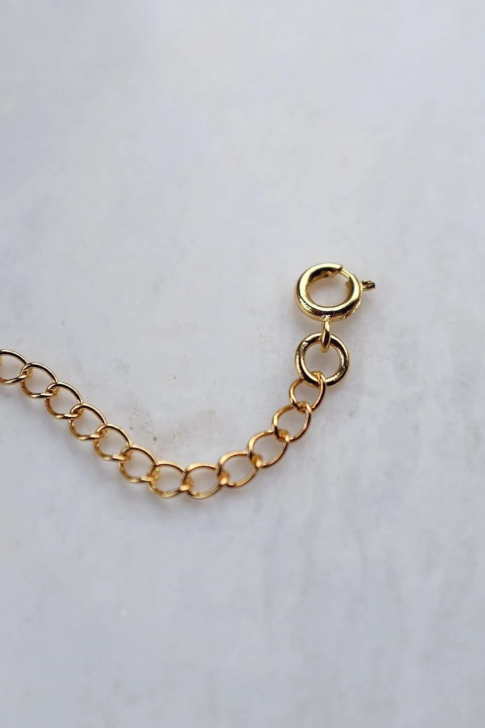 Vao 16K Gold-Plated Brass Extension Chain for Bracelets and Necklaces
