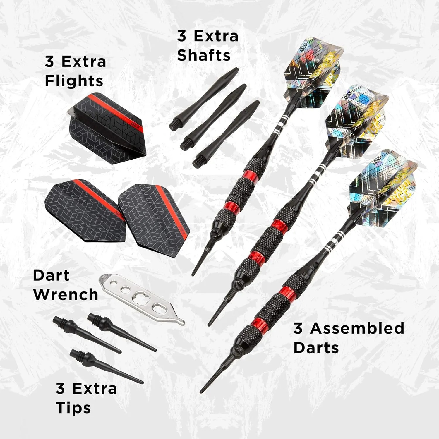 Viper Black Ice Soft Tip Darts
