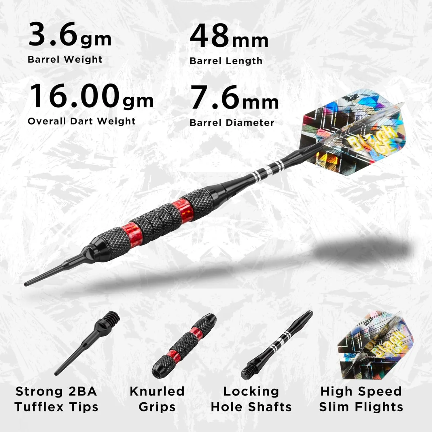 Viper Black Ice Soft Tip Darts