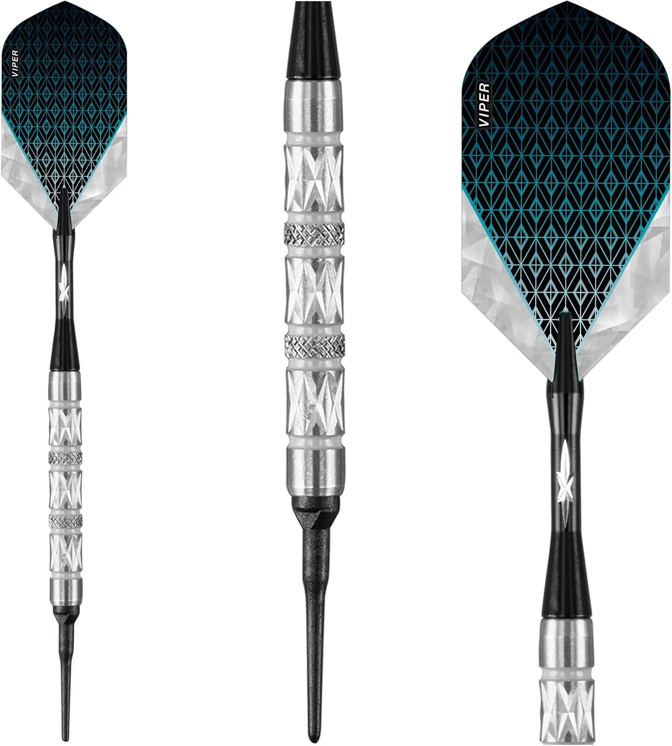 Viper Diamond 90% Tungsten Soft Tip Darts with Storage/Travel Case