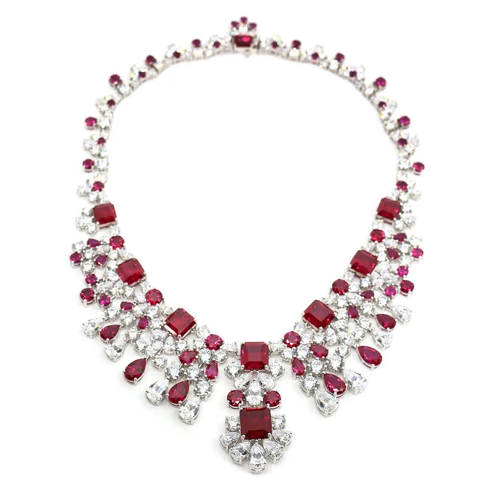 Your Majesty Emerald Statement Necklace