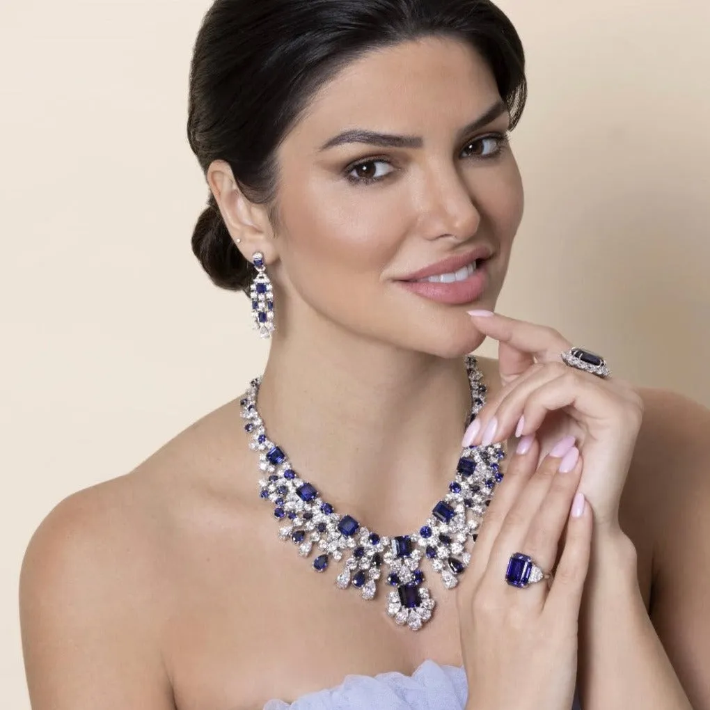 Your Majesty Emerald Statement Necklace